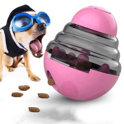 2020 china new pet products puzzle eaking food tumbler pet toy